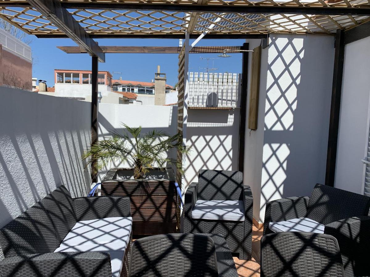 Duplex Apartment With Terrace In Cascais Downtown Bagian luar foto
