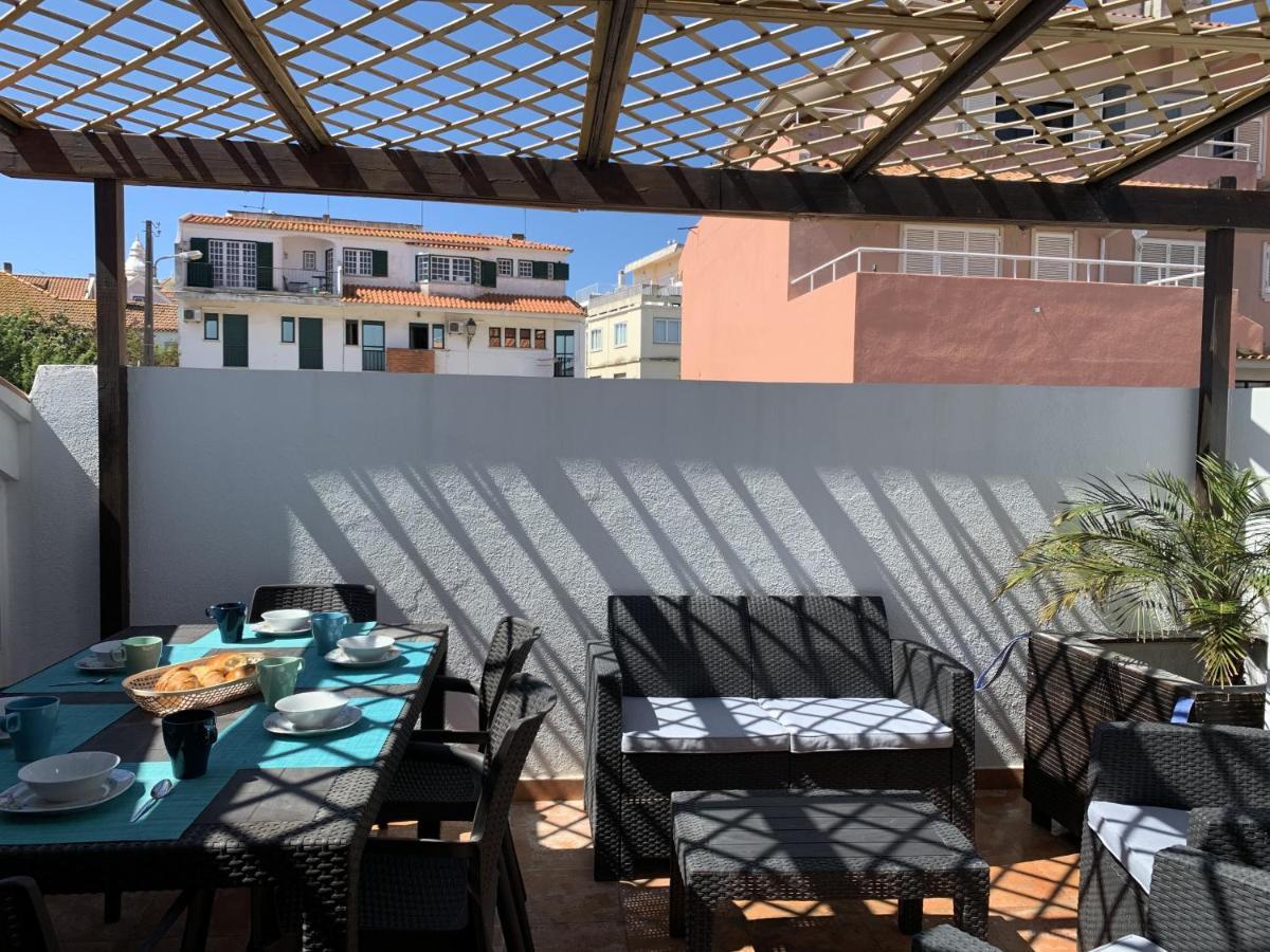 Duplex Apartment With Terrace In Cascais Downtown Bagian luar foto